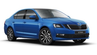 skoda octavia blue